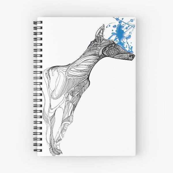Item preview, Ink Doberman Dog designed and sold by StudioLonginus.