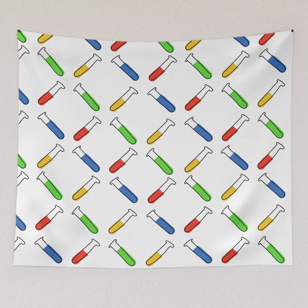 Item preview, Test tubes pattern designed and sold by hmbrttvr.