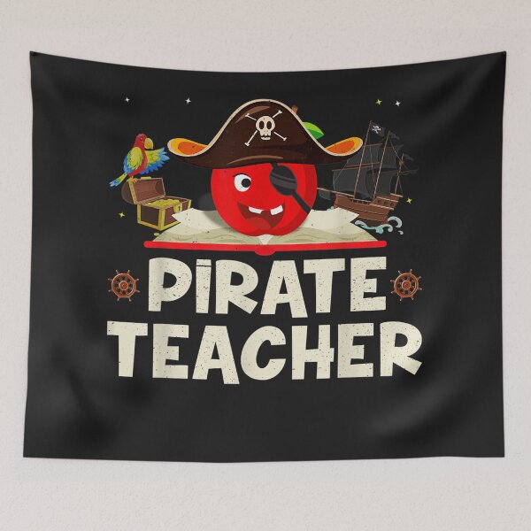 Item preview, Pirate Teacher For Costume Tees Pirate Day designed and sold by LaThresRice.