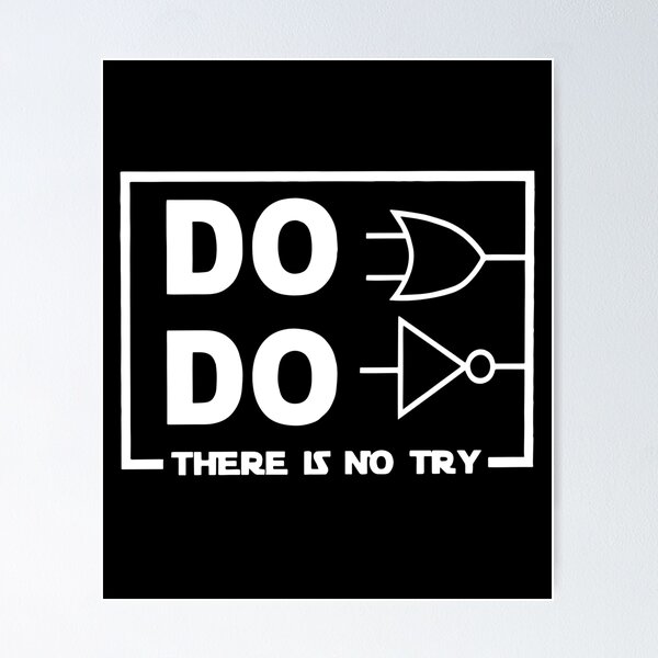 Item preview, DO There is no try  designed and sold by GlendaMason.