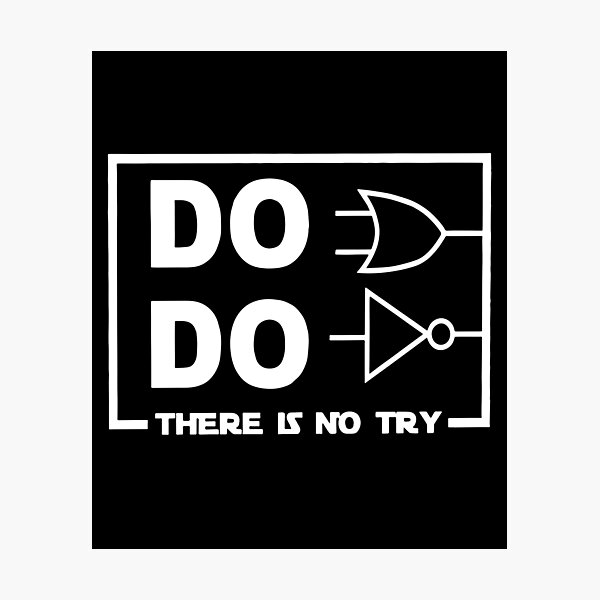 Item preview, DO There is no try  designed and sold by GlendaMason.
