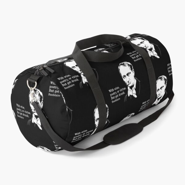 Item preview, Get Drunk French Poet Quote Charles Baudelaire product designed and sold by jakehughes2015.
