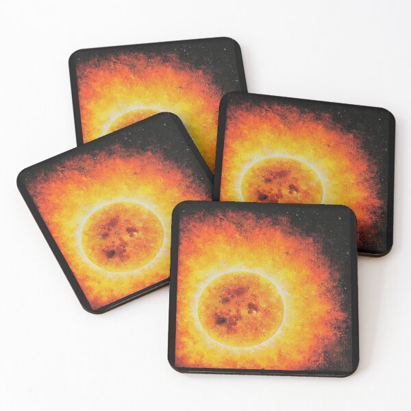 Item preview, Bright, Fiery Sun designed and sold by MLpaintings.