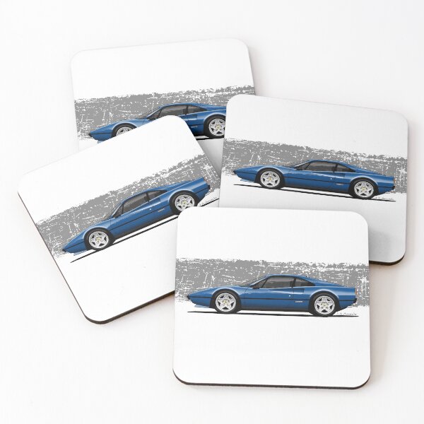 Item preview, My drawing of the blue Maranello Italian classic sports car designed and sold by designjaag.