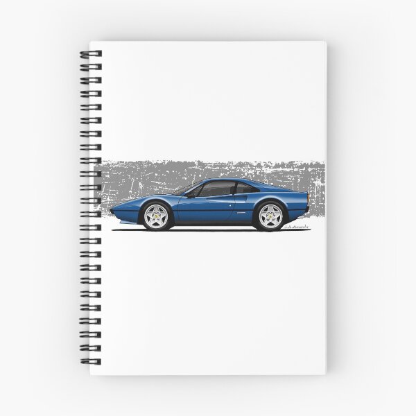 Item preview, My drawing of the blue Maranello Italian classic sports car designed and sold by designjaag.