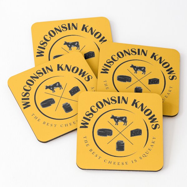 Item preview, Wisconsin Knows The Best Cheese Is Squeaky Shirt designed and sold by WearWisco.