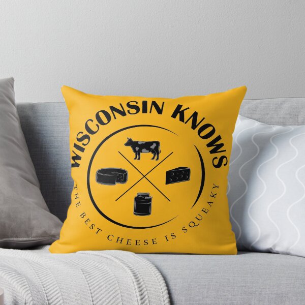 Item preview, Wisconsin Knows The Best Cheese Is Squeaky Shirt designed and sold by WearWisco.