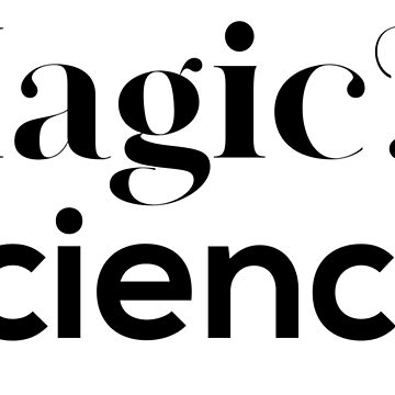 Artwork thumbnail, Magic? Science. by hmbrttvr