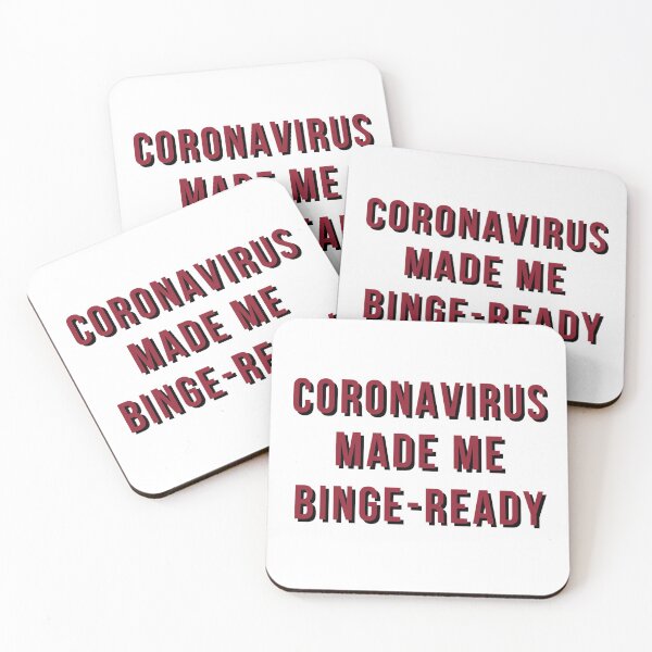 Item preview,  Funny Coronavirus Binge Essential T Shirt designed and sold by ZayZayDesigns.