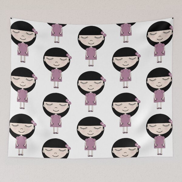 Item preview, Cute cartoon girl designed and sold by EngineerGoC.