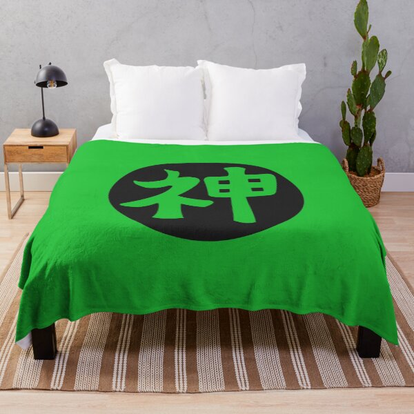 Item preview, kami sama - japanese letters green designed and sold by ZiphGames.
