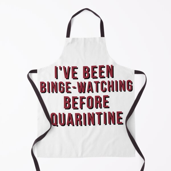 Item preview, Funny Coronavirus Binge Watching Essential T Shirt designed and sold by ZayZayDesigns.