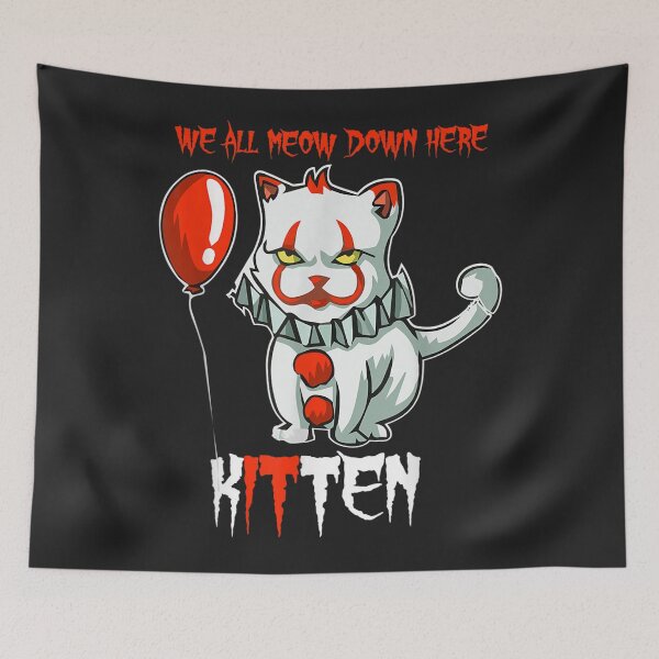 Item preview, Clown Cat Kitten Halloween designed and sold by LaThresRice.