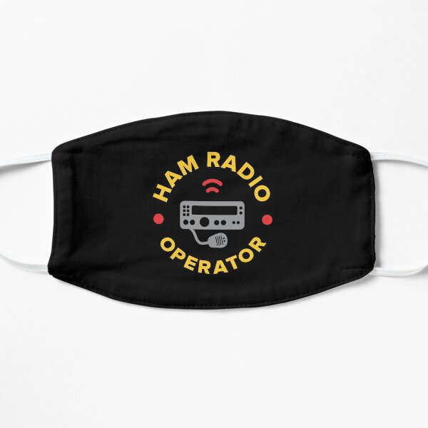 Amateur Ham Radio Flat Mask
