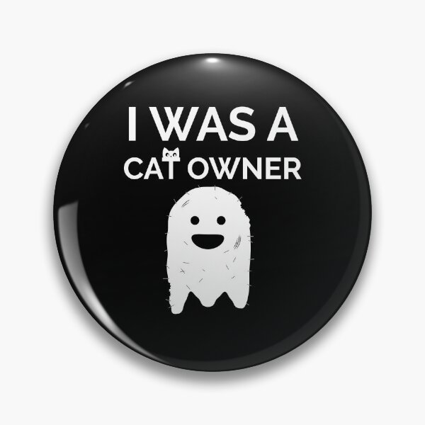 Item preview, I WAS A CAT OWNER HALLOWEEN GHOST COSTUME designed and sold by TheFirstOne.