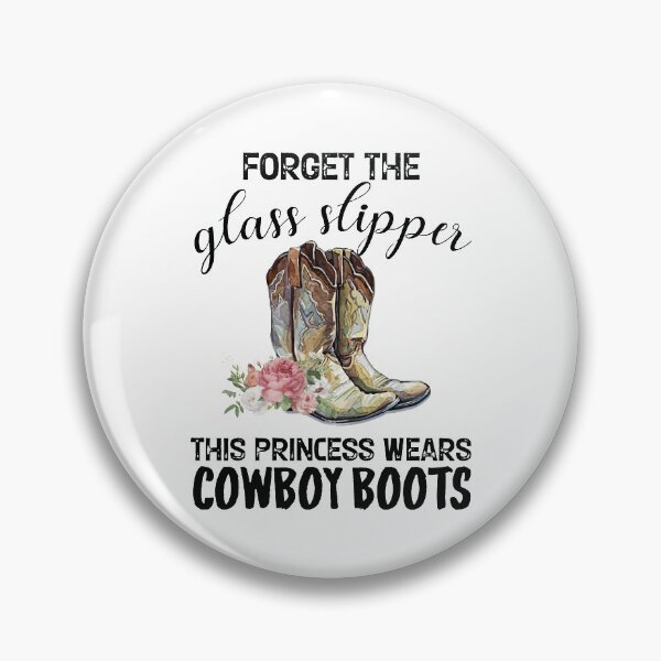 Item preview, Forget the glass slipper This princess wears cowboy boots  designed and sold by BrucesAlexander.