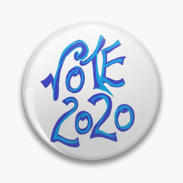 Item preview, Vote 2020! Handpainted Design to GOTV! designed and sold by scribblesgalore.