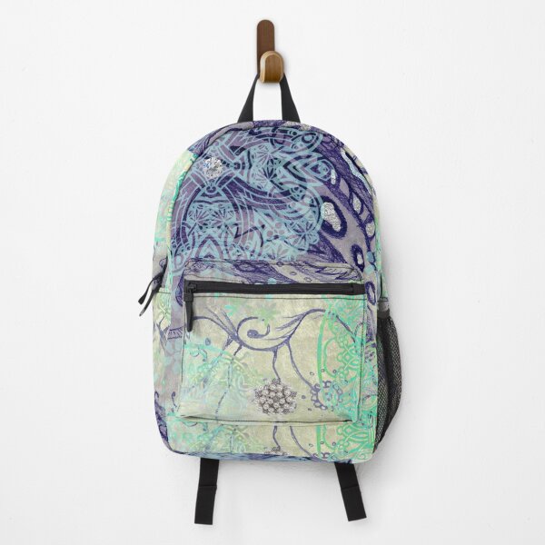 Item preview, Abstract purple blue pattern designed and sold by FerretSteph.