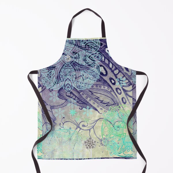 Item preview, Abstract purple blue pattern designed and sold by FerretSteph.