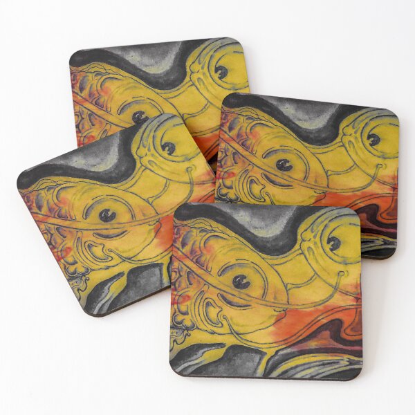 Aperçu de l'œuvre Sous l'eau en amour embrassant des poissons Koi créée et vendue par iamstevivaughn.