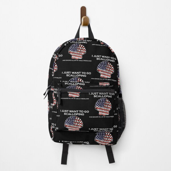Item preview, Adult Problems American Flag Scallop Hunting Scalloping product designed and sold by jakehughes2015.