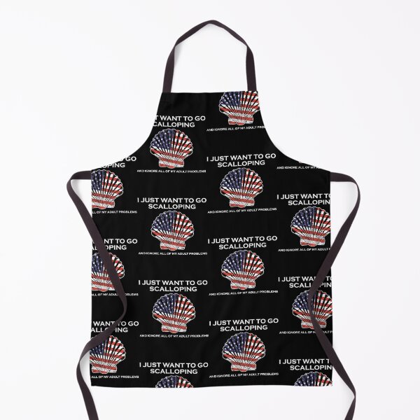Item preview, Adult Problems American Flag Scallop Hunting Scalloping product designed and sold by jakehughes2015.