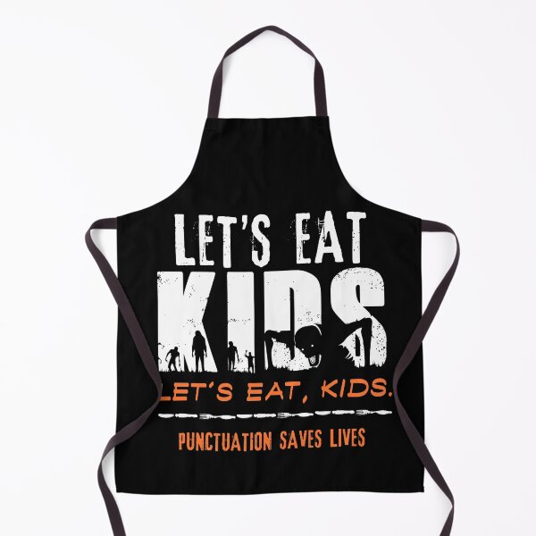 Item preview, Let’s Eat Kids - Punctuation Saves Lives (Zombies) designed and sold by happiBod.