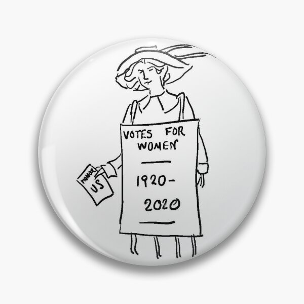 Item preview, Color Me In: Women's Voting Rights 2020 designed and sold by scribblesgalore.