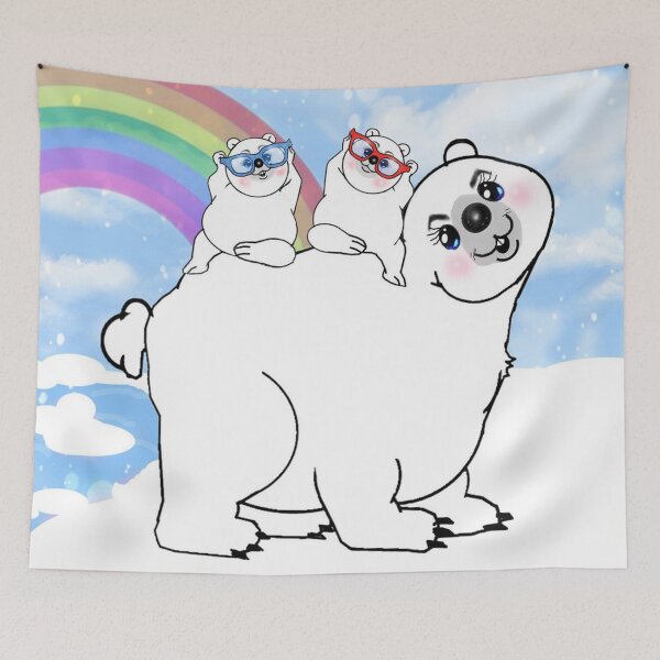 Item preview, polar bears at the south pole designed and sold by Shirley cute art .