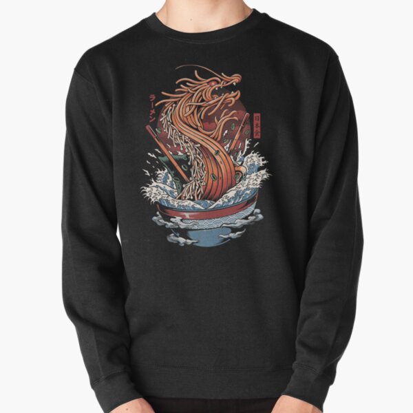 Ramen Dragon Pullover Sweatshirt