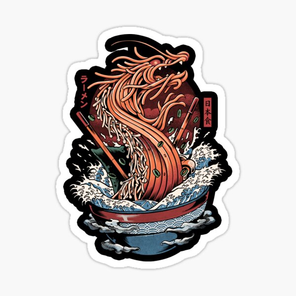 Item preview, Ramen Dragon designed and sold by Ilustrata®.