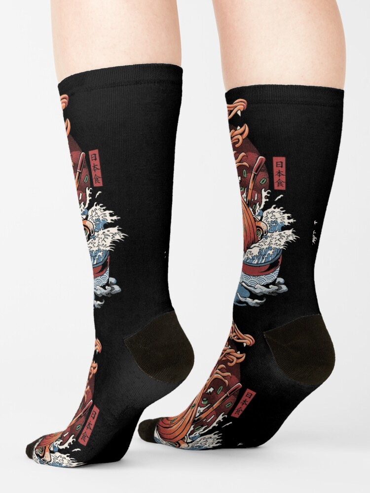 Alternate view of Ramen Dragon Socks