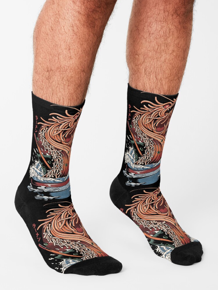 Alternate view of Ramen Dragon Socks
