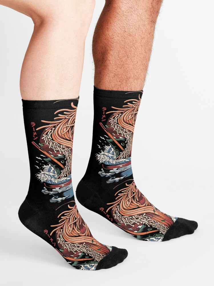 Alternate view of Ramen Dragon Socks