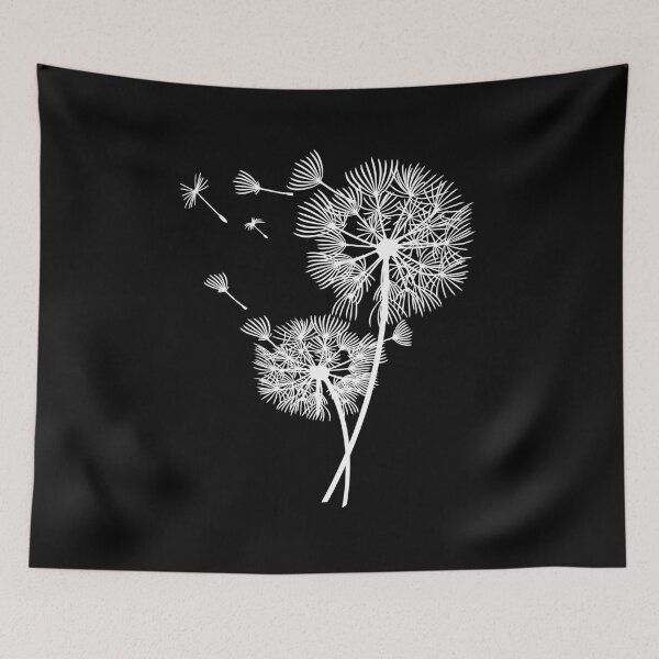Item preview, Dandelion Lucky Charm Floral print flowers gift designed and sold by EHA7.