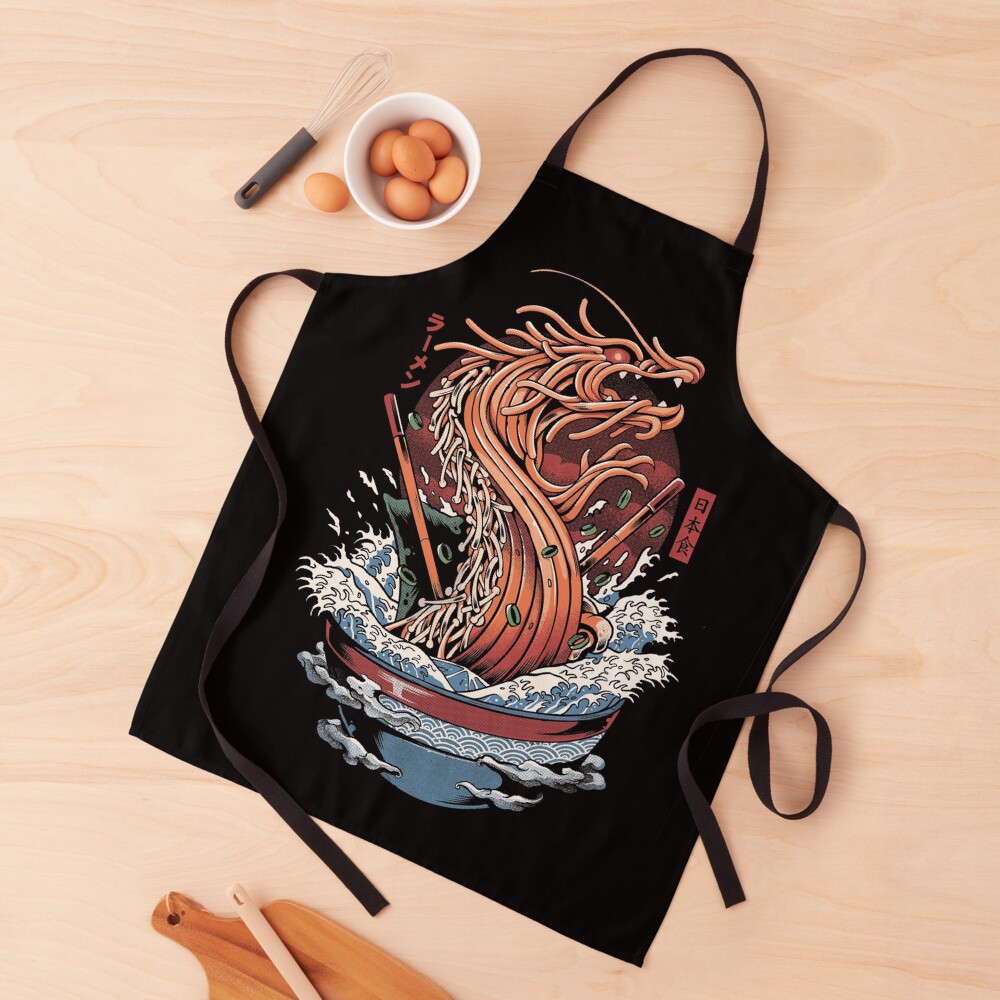 Ramen Dragon Apron