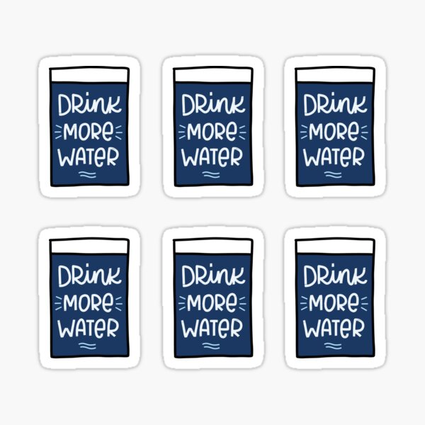 Frank Green Drink Bottle Drink More Water Sticker for Sale by  Dakotasdesigns