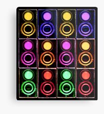 retro photograph camera Metal Print