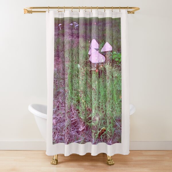 Magical Mushrooms Shower Curtain