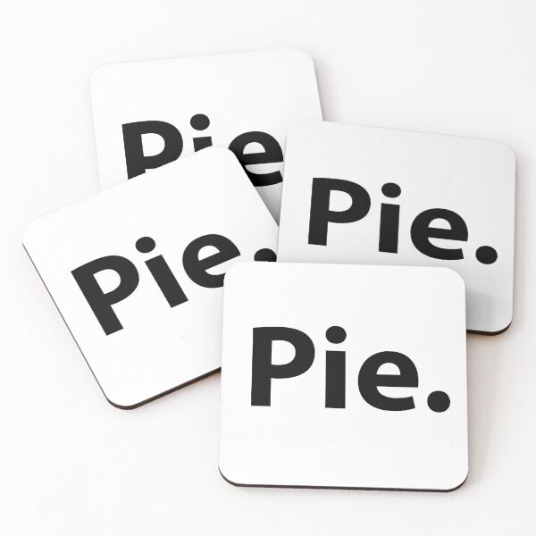 Item preview, Pie Simple Text food and desert designed and sold by TravelScientist.