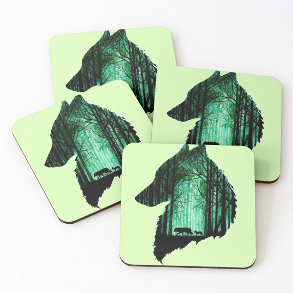 Item preview, foresta di lupi designed and sold by farfalla 68.