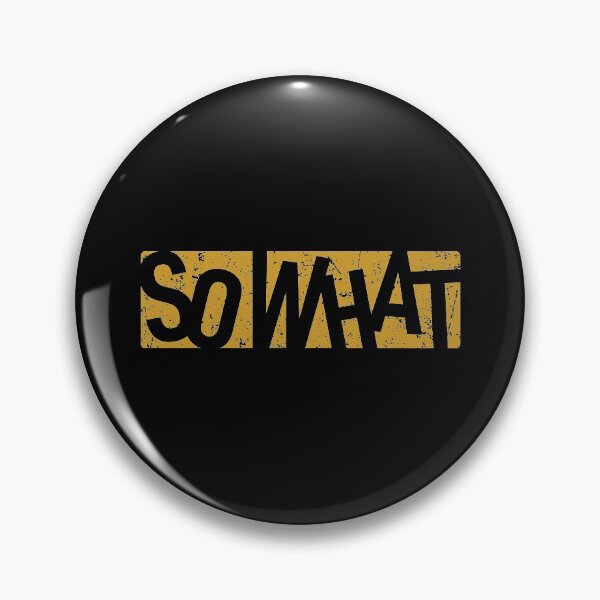 Item preview, So What designed and sold by Zagach Letters.