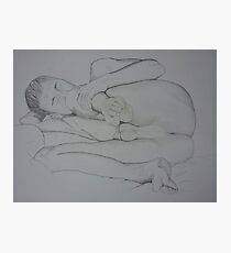 Knee Bends Photographic Print