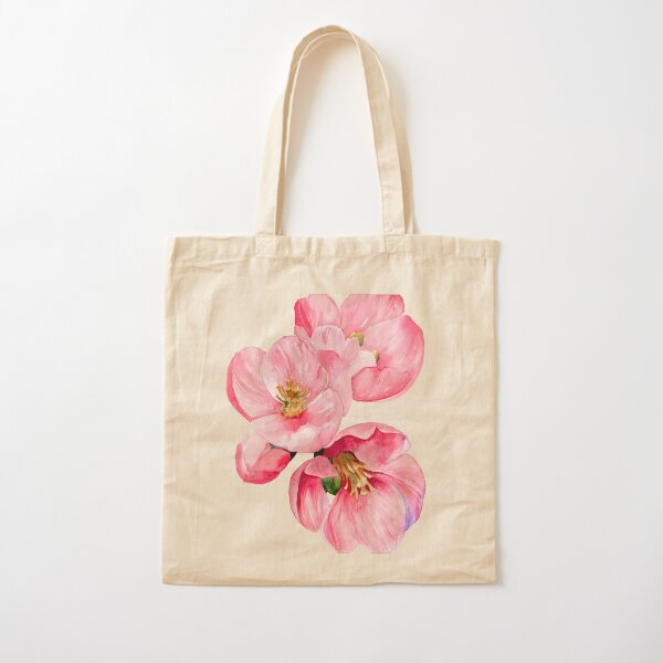 Quince Cotton Tote Bag