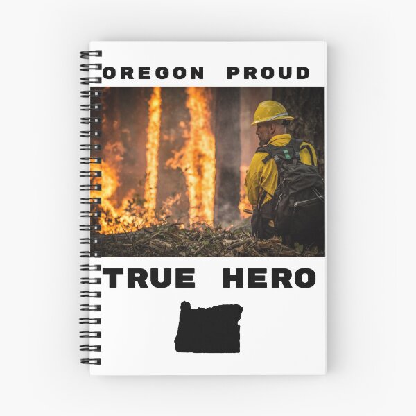 Aperçu de l'œuvre Véritable héros des feux de forêt de l'Oregon créée et vendue par JungleJava.