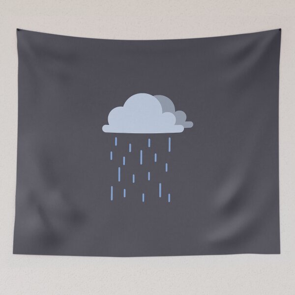 Item preview, Rain - Minimalist Design designed and sold by Silasi.