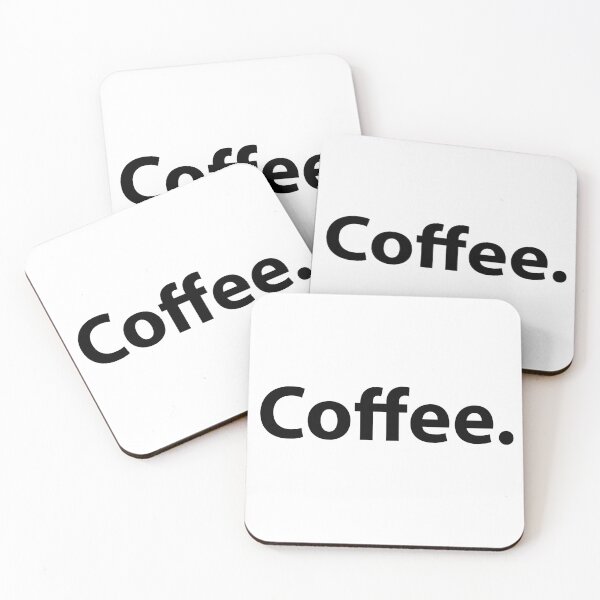 Item preview, Coffee Simple Text Caffeine designed and sold by TravelScientist.