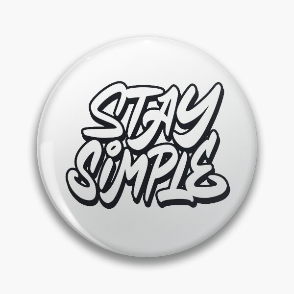 Item preview, Stay simple designed and sold by Zagach Letters.