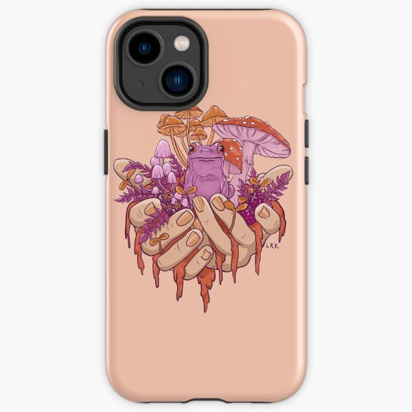 Sapphic Toadstool Frog Handful iPhone Tough Case