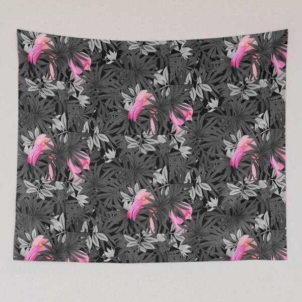 Item preview, Flamingo's Peach & Pinki  designed and sold by Jamboprints.